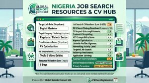 Job Search Resources & CV Hub